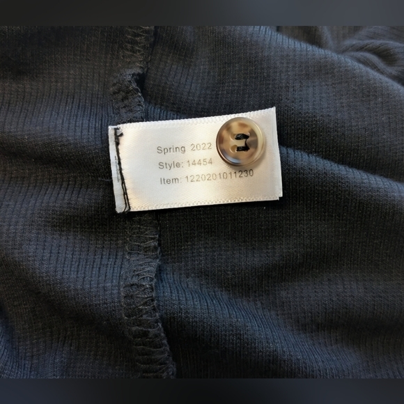 Marine Layer Lexi Ribbed Button Top - Picture 7 of 7